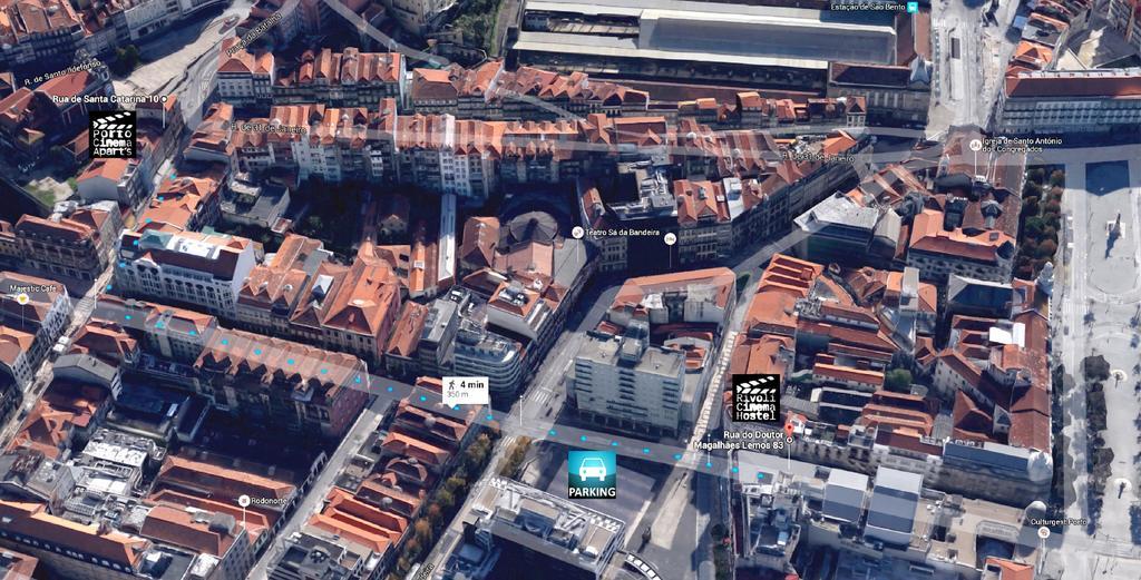 Porto Cinema Apartments Eksteriør billede